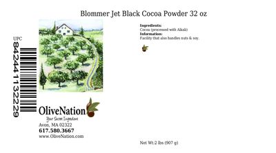 Blommer Jet Black Cocoa Powder from OliveNation - 32 ounces
