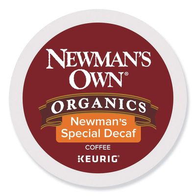 Newman&#39;s Own Organics Newman&#39;s Special Decaf K-Cup Coffee,72 count