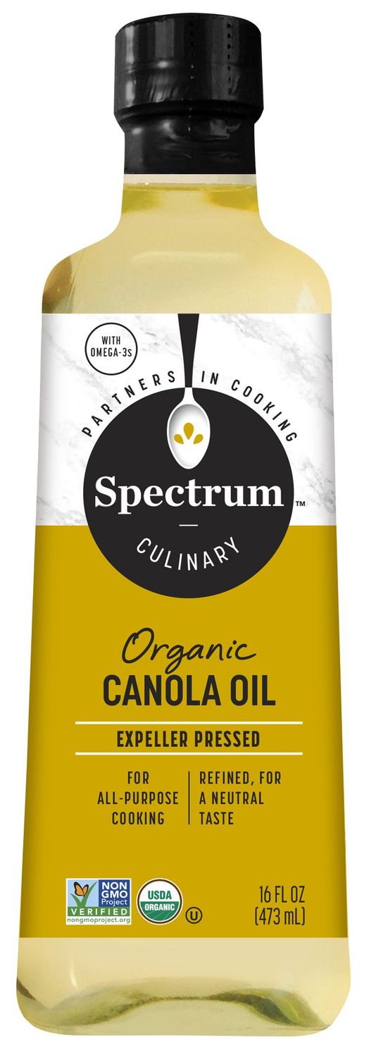 Spectrum Culinary Organic Canola Oil, 16 fl. oz.