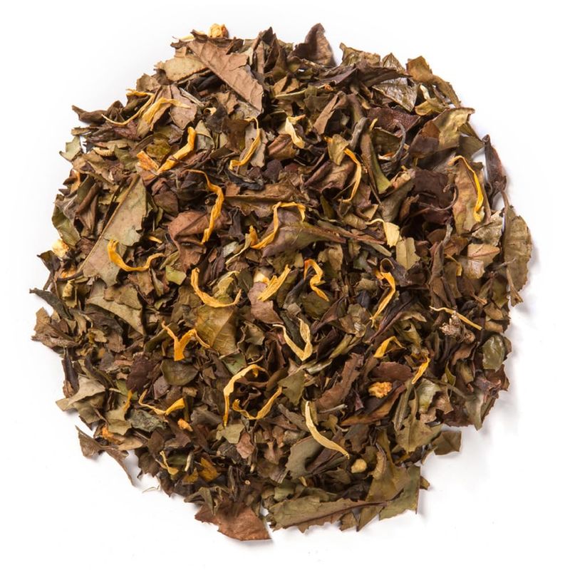 Davidson's Tea, Organic, White Spiced Peach, 16-Ounce Bag