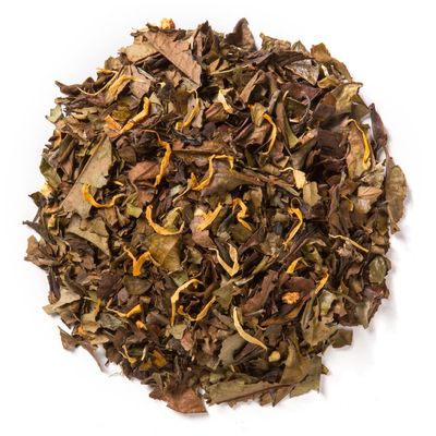 Davidson's Tea, Organic, White Spiced Peach, 16-Ounce Bag