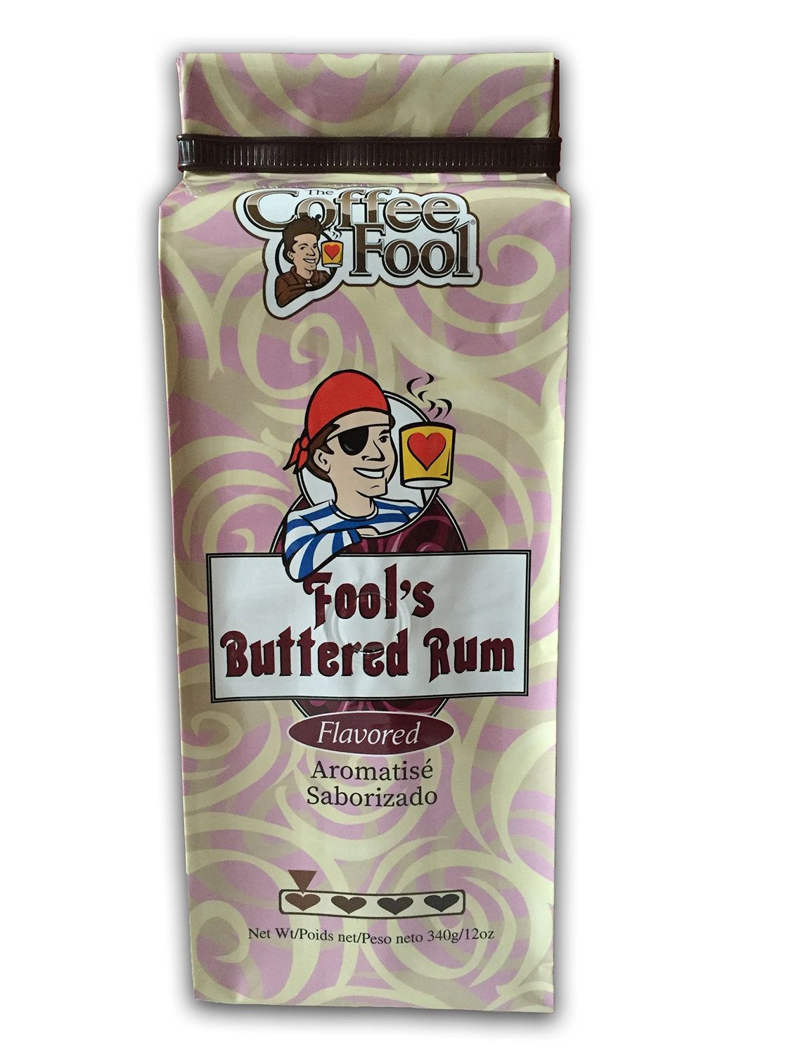 Coffee Fool&#39;s Buttered Rum (Strong Drip Grind)