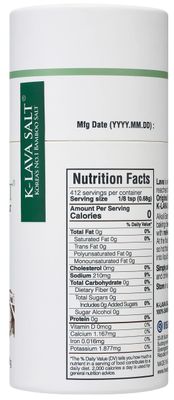 K-LAVA SALT-Korea's No.1 Bamboo Salt-Alkali 4x, Fine, 9.87 Ounce