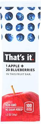 That&#39;s It Fruit Bar, Apple &amp; Blueberry, 1.2 oz