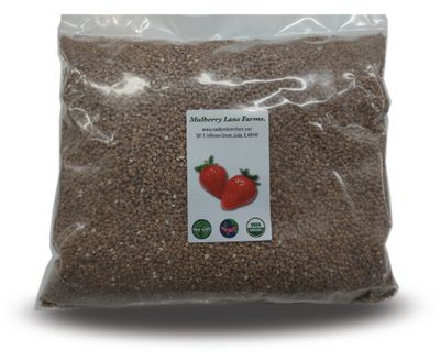 Kasha, Buckwheat, 5 Pounds Brown, Roasted, USDA Certified Organic, Non-GMO Bulk, Product of USA, Mulberry Lane Farms