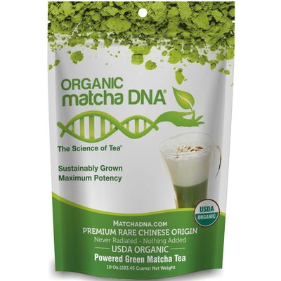 MATCHA DNA Organic Matcha Green Tea Powder - 10 oz Pure Premium Culinary Grade Matcha (283 Grams)