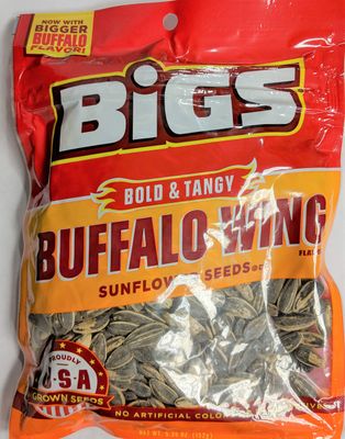 Bigs Bold and Tangy Buffalo Wing Flavored Sunflower Seeds