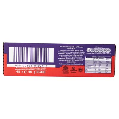 Cadbury Creme Egg - 1.41oz (40g) (Pack of 48)