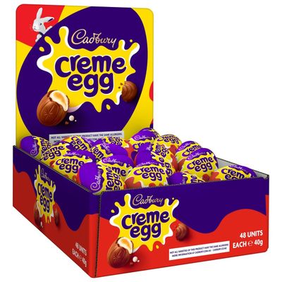 Cadbury Creme Egg - 1.41oz (40g) (Pack of 48)