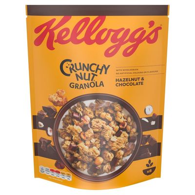 Kellogg&#39;S 1 Crunchy Nut Oat Granola Hazelnut &amp; Chocolate, 380G