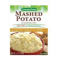 Concord Mashed Potato Garlic &amp; Herb Seasoning Mix, 1.27-ounce Pouch