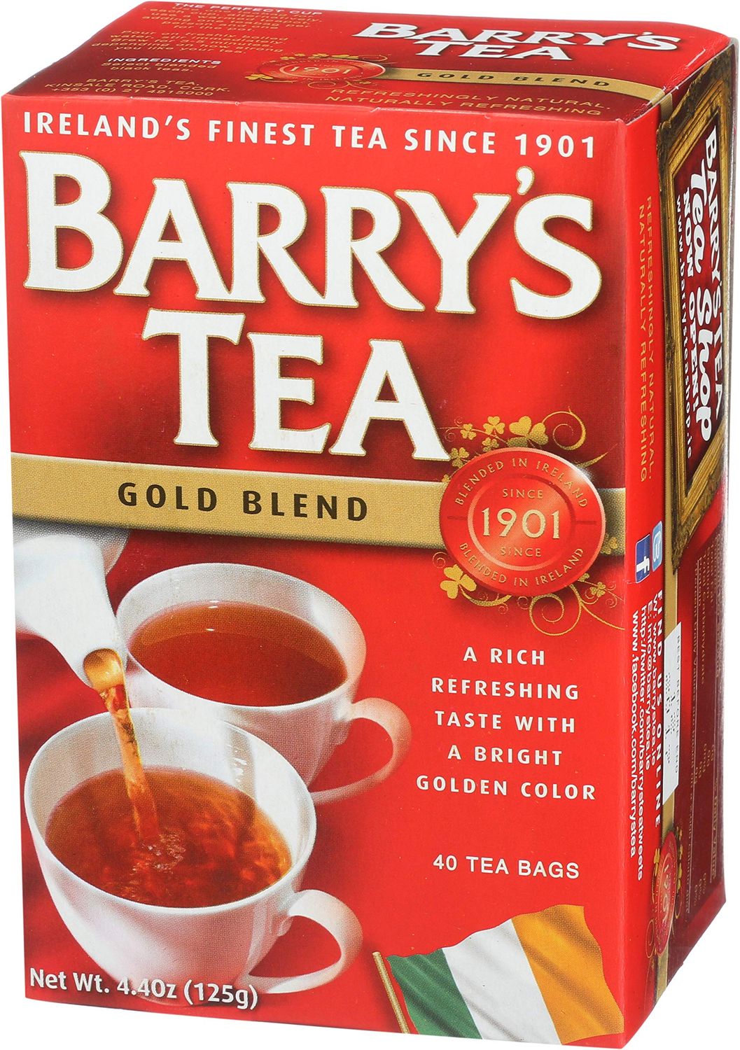 Barry&#39;s Tea, Gold Blend, 40-Count (Pack of 12) (Model: ASINPPOSPRME19777)