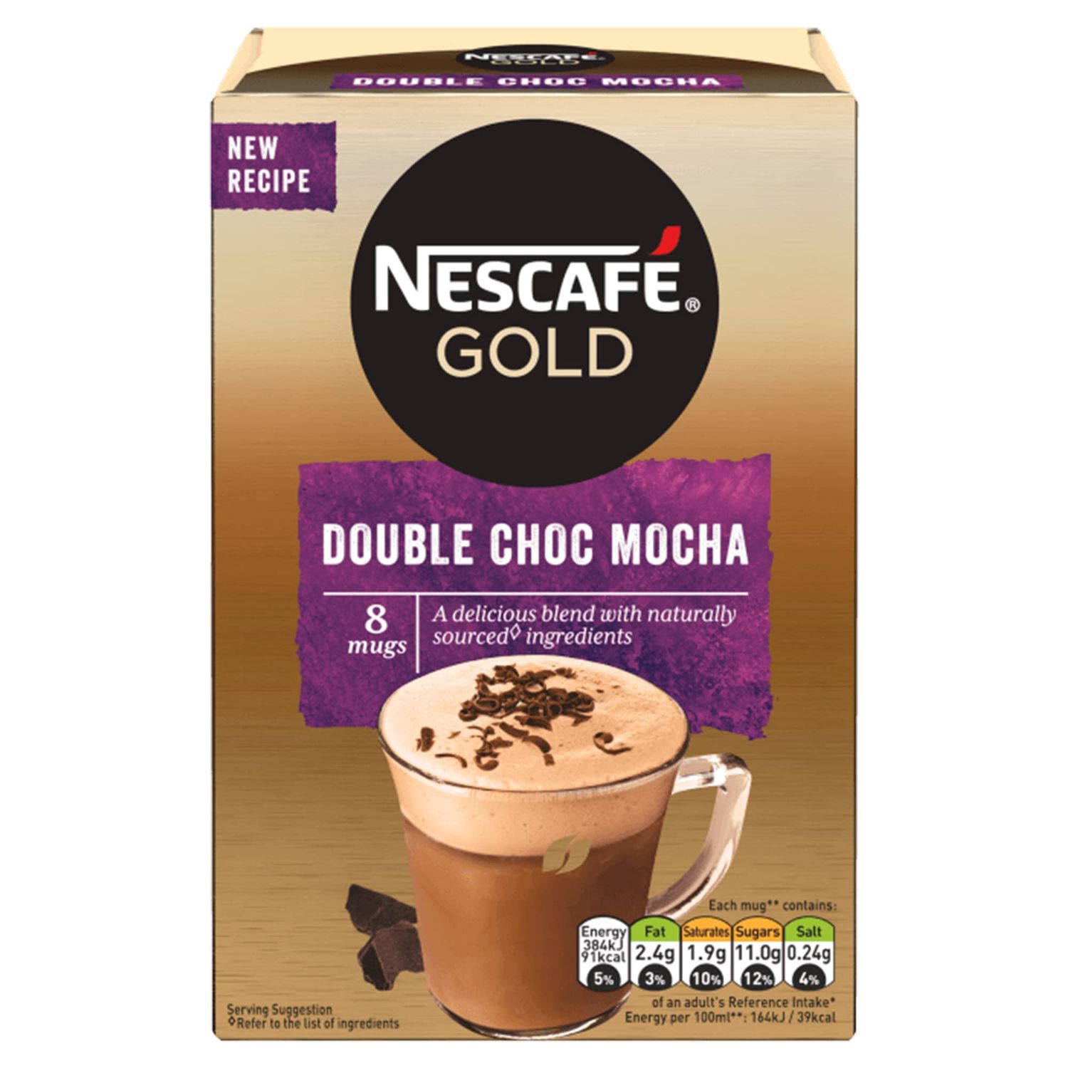 Nescafe Gold Cafe Menu Double Choca Mocha