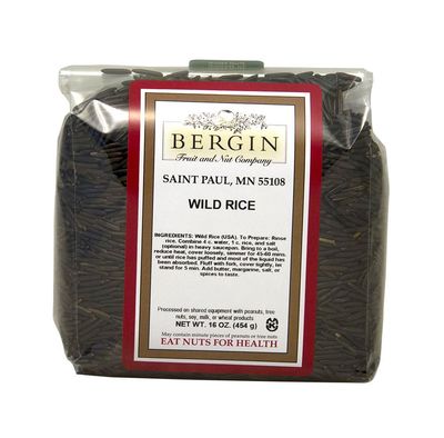 Bergin Nut Company Wild Rice, 16 Ounce Bags