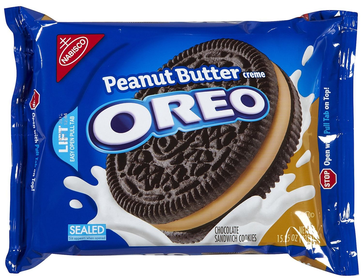 Oreo Peanut Butter Sandwich Cookie - 15.25 oz