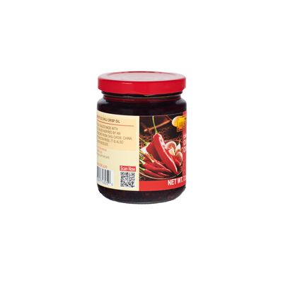 Lee Kum Kee Chiu Chow Chili Crisp Oil 205g/7.2oz - Savory Chili Sauce for Authentic Chinese Cuisine, Perfect for Dips, Drizzling and Stir-Frying