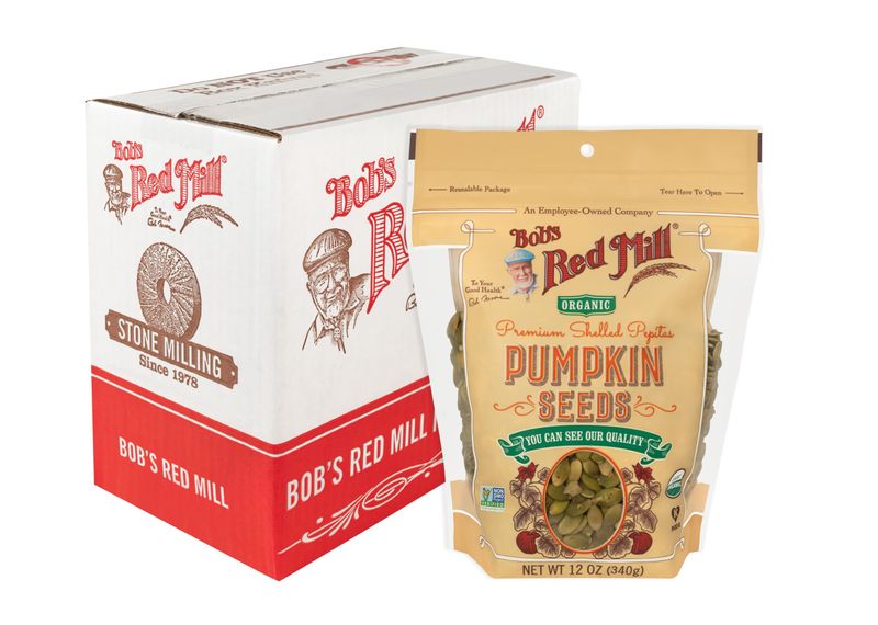 Bob&#39;s Red Mill Organic Pumpkin Seeds 4 - 12 oz Bags