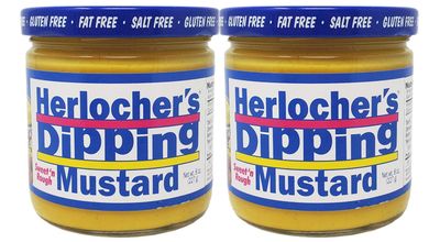 Herlocher&#39;s Dipping Mustard, Two 8 oz. Jars