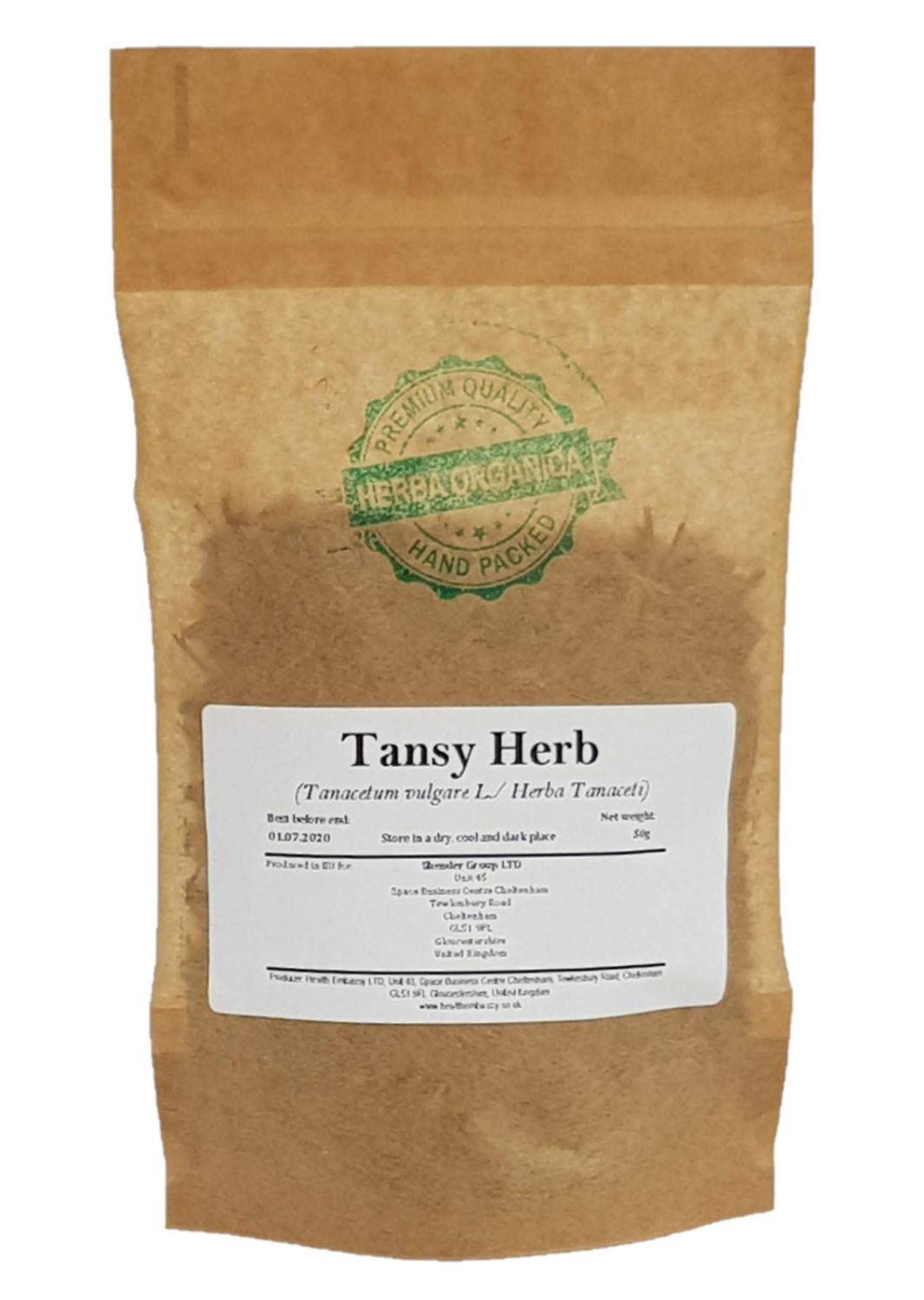 Herba Organica Tansy Herb - Tanacetum Vulgare L - Herbal Tea (50g)