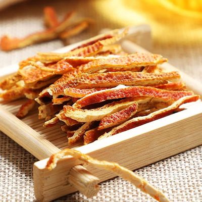 Dry orange peel tea bag 7.05 oz/200g Asian condiment dried citrus peel Dried orange peel Chenpi silk mandarin oranges