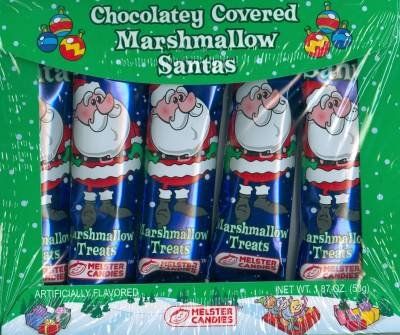 Chocolate Covered Santa's