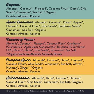 Wella Hot Cereal Oatmeal Alternative, Gluten-Free Breakfast, Grain-Free Paleo Organic Vegan, Protein, Fiber, Variety Pack (5 Count, 1.6 oz. Packets)