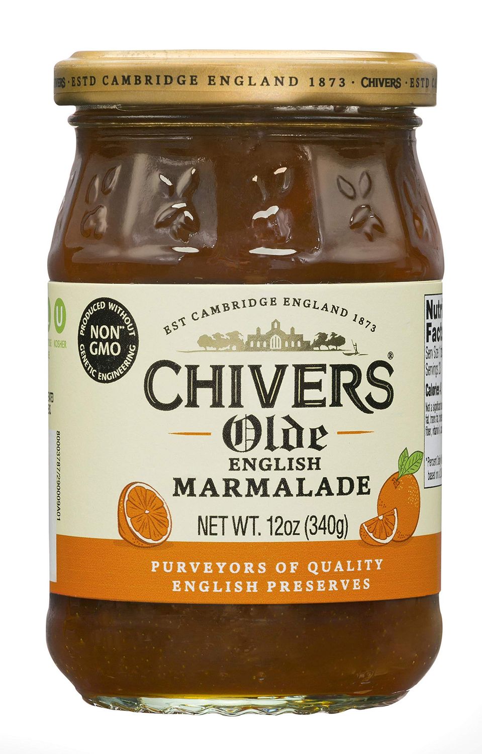 Chivers UK Olde Eng Marmalade 340g (12oz) - 3 PACK