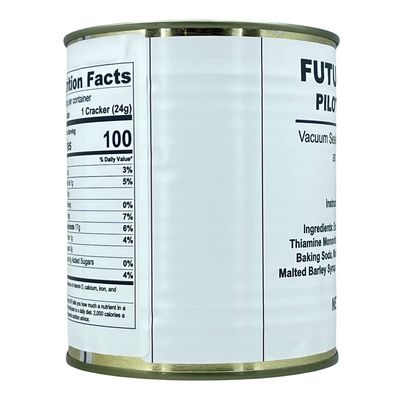 Case (12 Cans) of Future Essentials Hardtack Sailor Pilot Bread