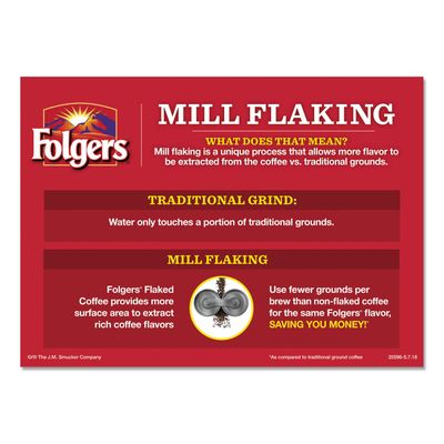 Folgers 06897 Ground Coffee, Fraction Packs, Special Roast, 42/Carton