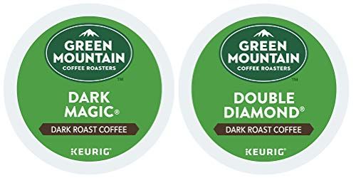 Green Mountain Coffee -- DARK MAGIC &amp; DOUBLE BLACK DIAMOND -- Extra Bold Variety Pack 48 K-Cups for Keurig Brewers