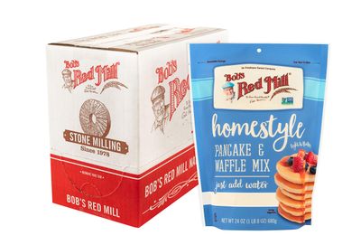 Bob&#39;s Red Mill Homestyle Pancake Mix, 24-ounce (Pack of 4)