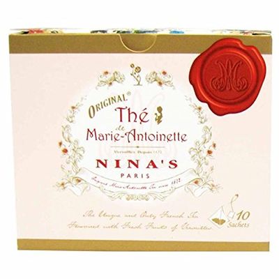 Nina&#39;s of Paris,Tea L&#39;original Marie-Antoinette, Box of 10 Tea Bags in Decorative Nina&#39;s Box