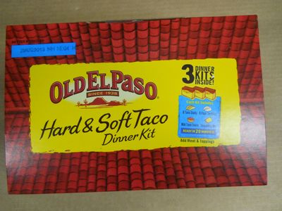 Old El Paso Hard and Soft Taco Dinner Kit, 34.2 Ounce