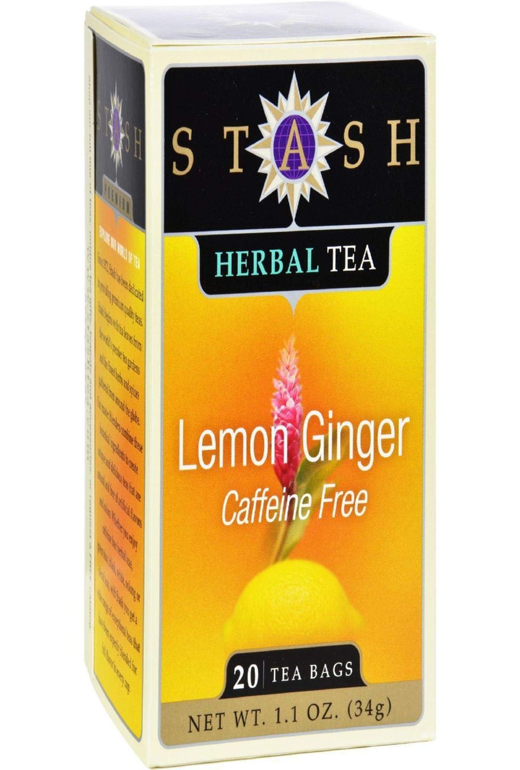 Stash Tea Ginger Lemon Tea - 20 ct