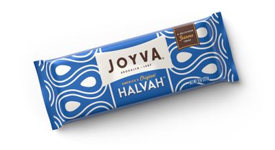 Joyva Halvah - Original, 8oz Pack of 2 | A Delicious Sesame Treat | Dairy Free, Gluten-Free &amp; Kosher Parve | Handcrafted in Brooklyn