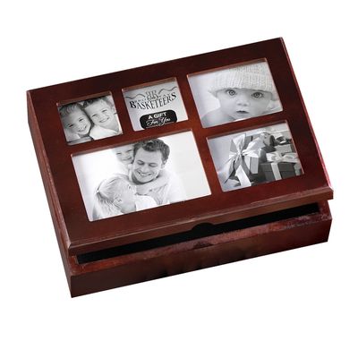 Broadway Basketeers Photo Gift Box Snack Assortment Baskets, Cookies &amp; Sweets, Care Package Gifts for Families, Her, Him, Couples, Neighbors