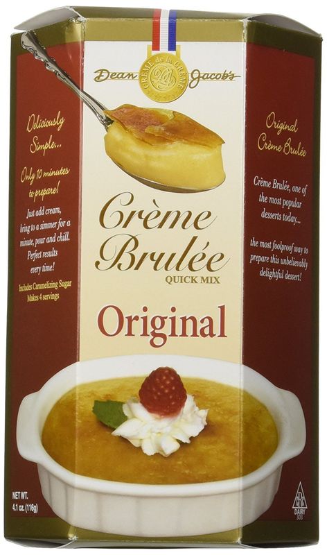 Dean Jacob&#39;s Creme Brulee Quick Mix