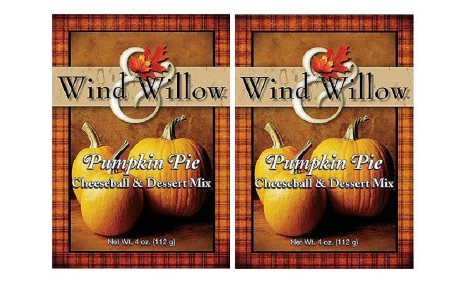 Wind &amp; Willow Sweet Cheeseball and Dessert Mix - 3.5 Oz. (2-pack) (Pumpkin Pie)