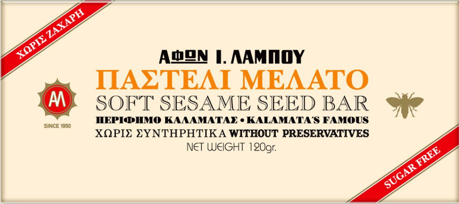Soft Sesame Seed Bar with Honey