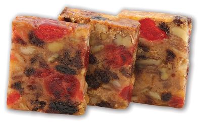 Claxton Fruit Cake - 2-1 Lb. Regular Recipe - Packed in our New, Claxton Gift Carton