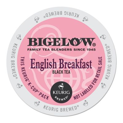 Bigelow K-Cup Portion Pack for Keurig Brewers, English Breakfast Tea, 24 Count