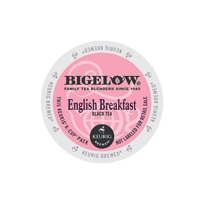 Bigelow K-Cup Portion Pack for Keurig Brewers, English Breakfast Tea, 24 Count