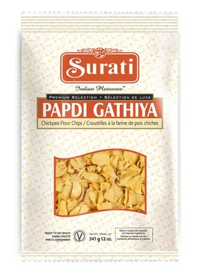 Surati, Papdi Gathiya, 341 Grams(gm)