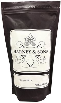 Harney &amp; Sons Fine Teas Green Tea, Citron Green, 50 Sachets