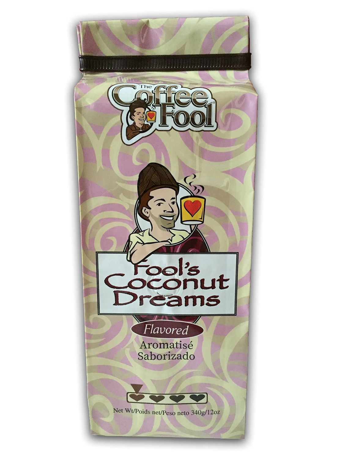 Coffee Fool&#39;s Decaf Coconut Dreams (Coarse Grind)