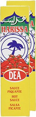 Dea Harissa Hot Sauce From France 2 Pack Combo 2X4.2 oz (Pack of 2 )