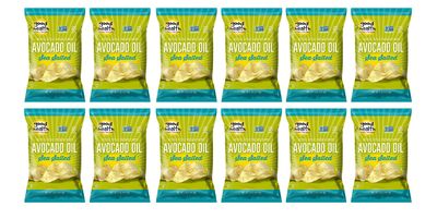 Good Health Avocado Chips Sea Salt, Salted, 5 Ounce (Pack of 12)