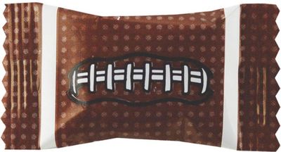 Party Sweets Football Buttermints, Appx 300 mints, 7-Ounce Bags (Pack of 6)