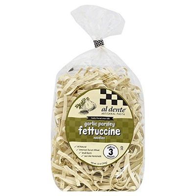 Al Dente Garlic Parsley Fettuccine, 12-Ounce Bag (Pack of 2)