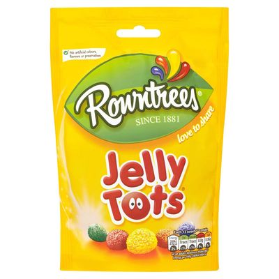 Rowntree Jelly Tots Pouch 150g (Pack of 6)